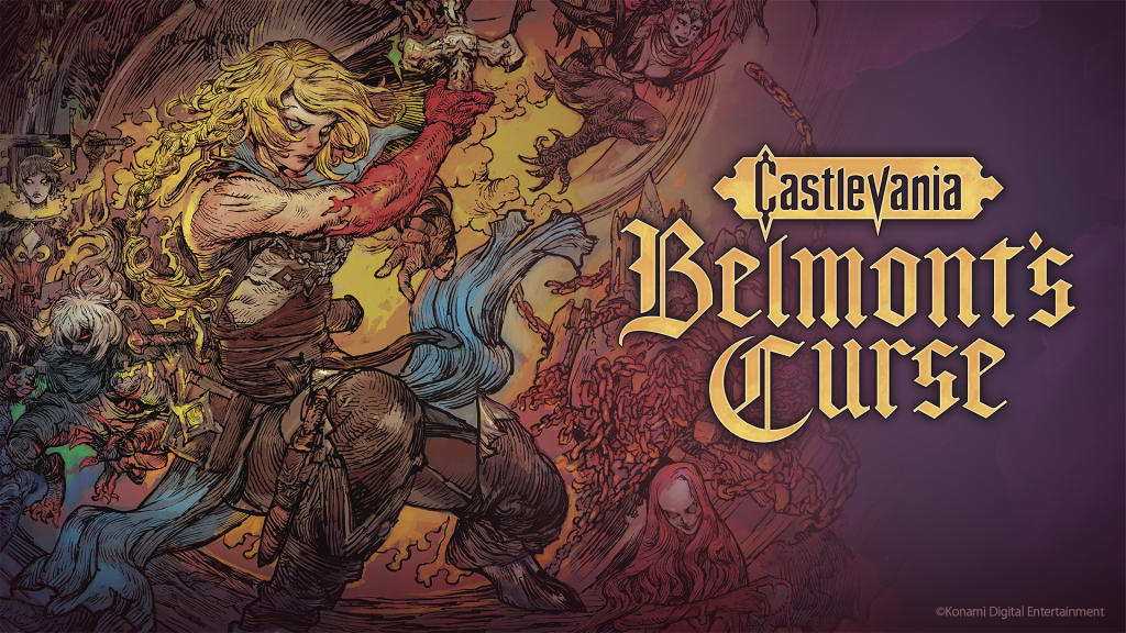 Official Castlevania: Belmont's Curse artwork