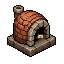 Brick bread oven